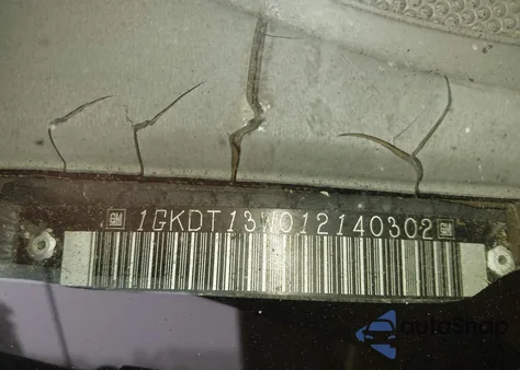 2001 GMC Jimmy Sle из США, поврежденный, VIN 1GKDT13W012140302